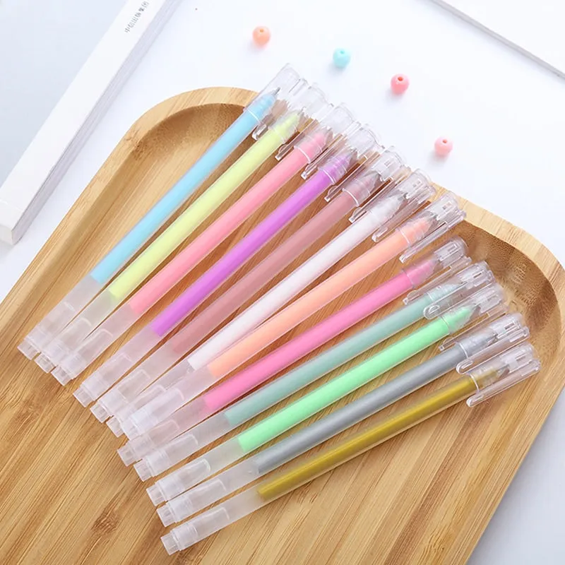 12 Pcs Kid's Stationery School Supplies Writing Tool Gel Pen 274003