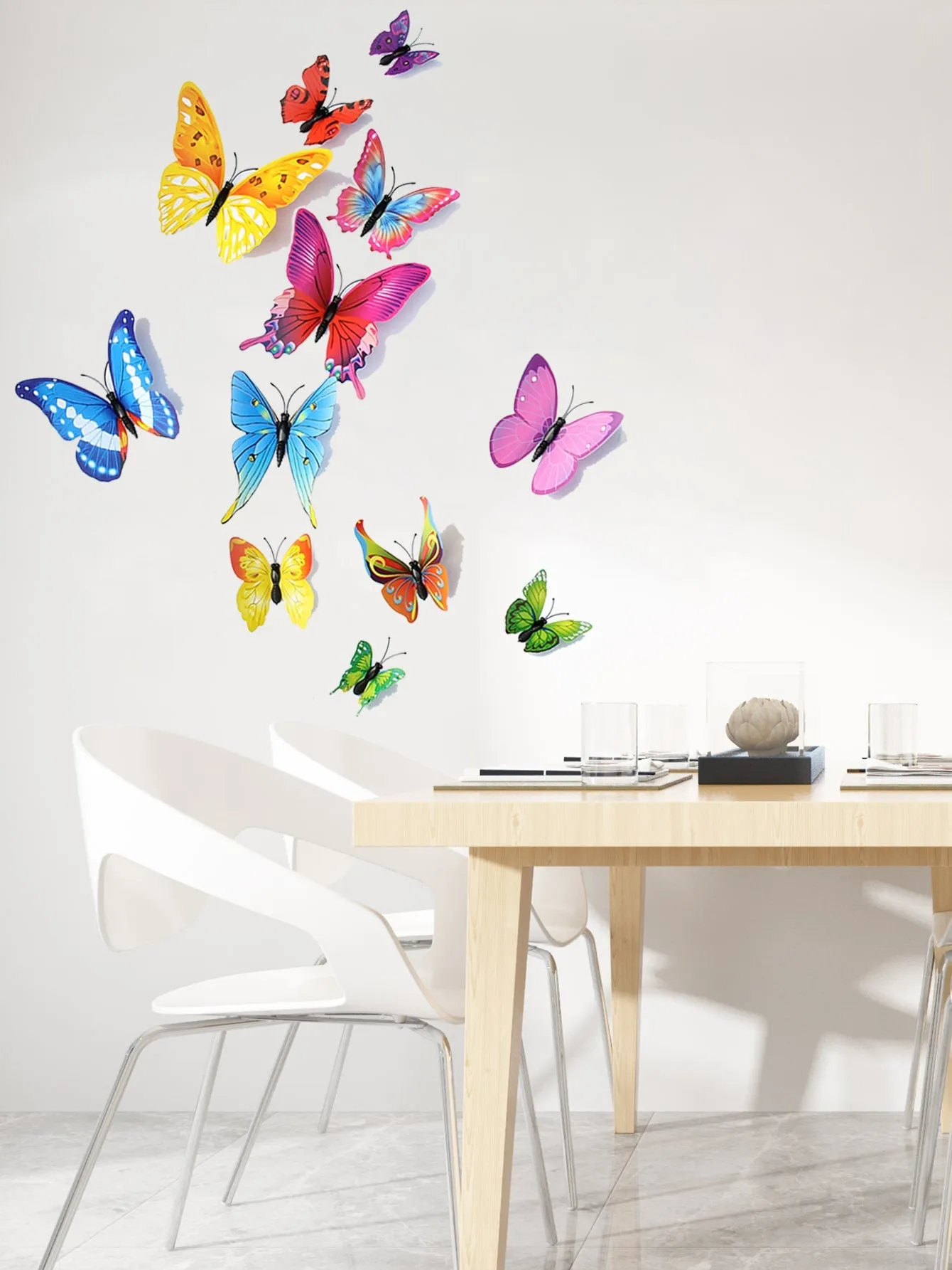 12pcs 3D Butterfly Wall Sticker