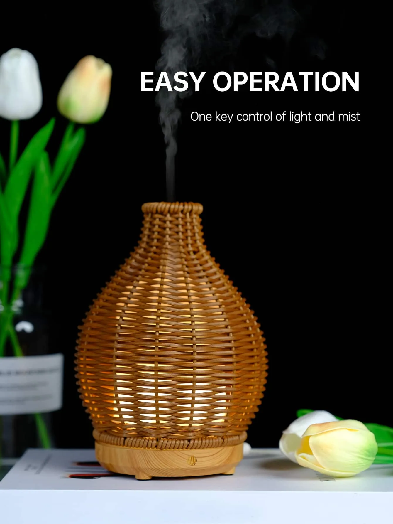 1pc Braided Design USB Essential Oil Diffuser