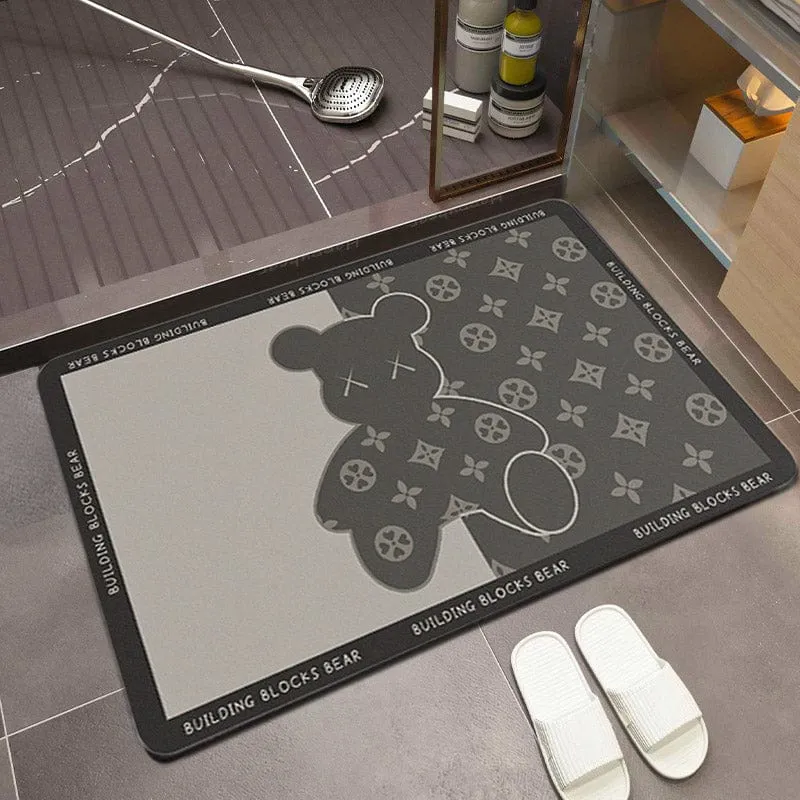 Absorbent Floor Mat Bath Mat