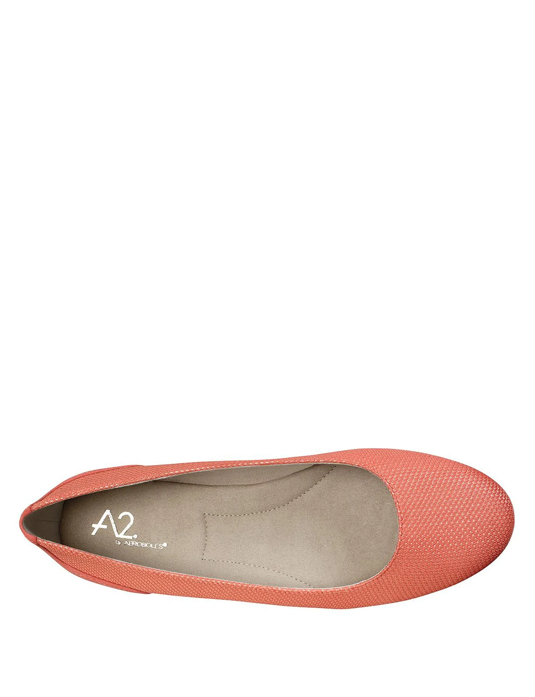 Aerosoles Coral Combo Comfortable Slip On Everyday Ballet Flats