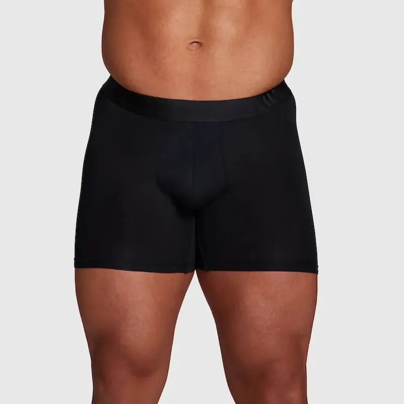 ALPHX Comfort Class Boxer Brief - Athletic Fit - Midnight Black | ALPHX.com