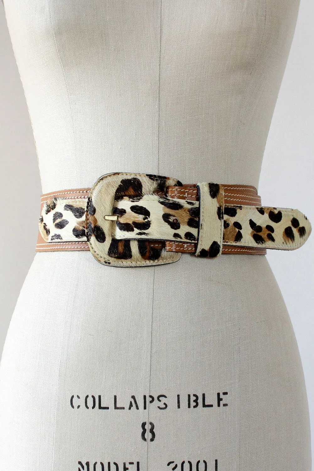 Angelina Leopard Belt