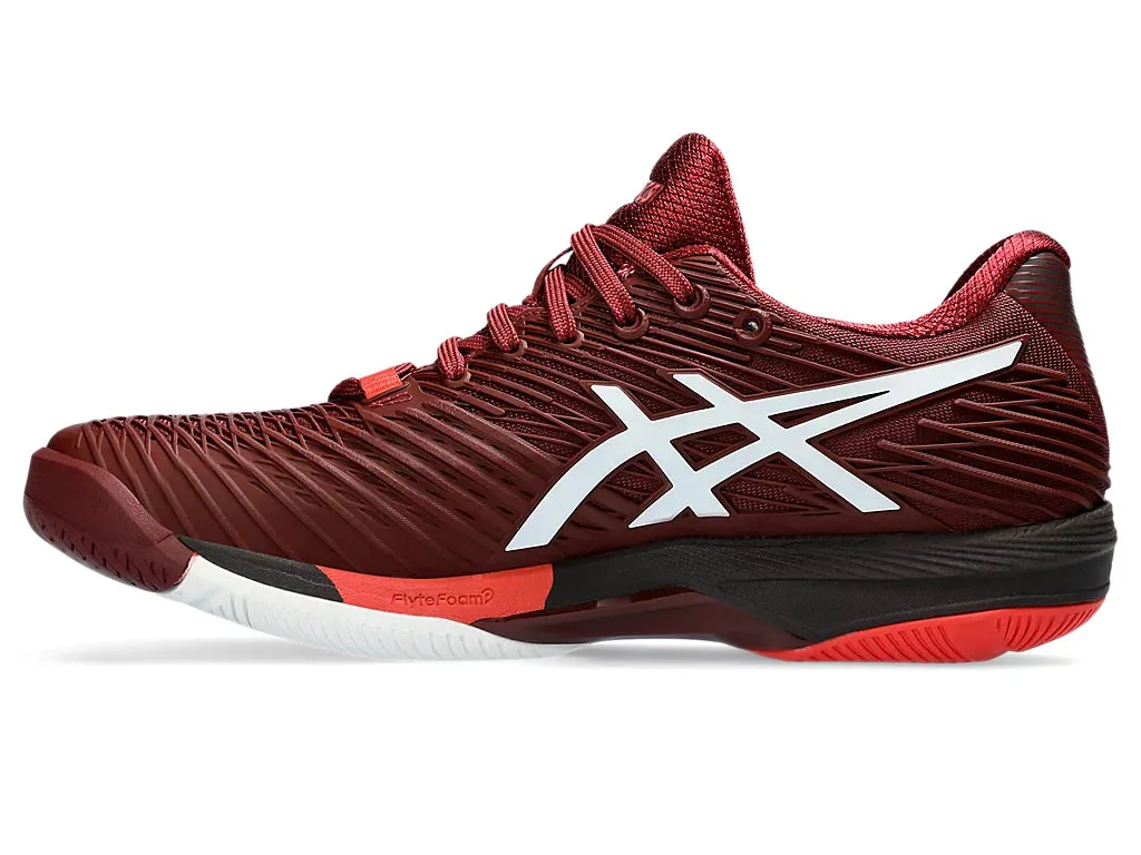 Asics Solution Speed FF 2 Tennis Shoe - Antique Red/White