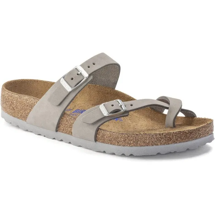 Birkenstock Mayari Leather Dove Gray