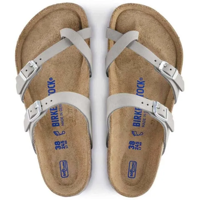 Birkenstock Mayari Leather Dove Gray