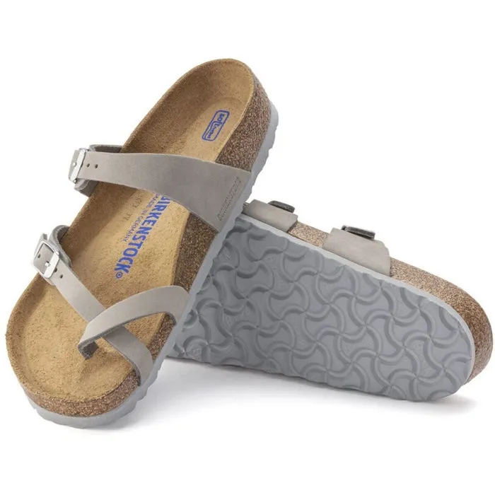 Birkenstock Mayari Leather Dove Gray