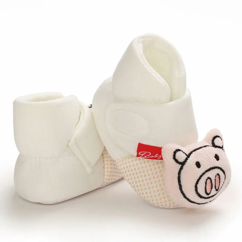 Boys And Girls 3D Animal Anti Slip Shoes/Slippers