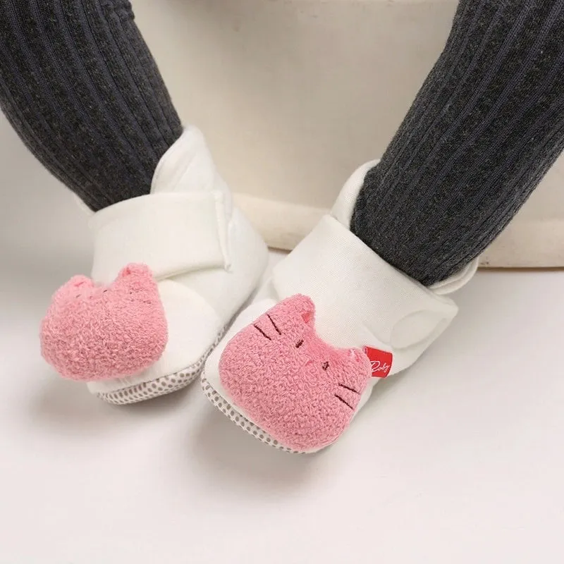 Boys And Girls 3D Animal Anti Slip Shoes/Slippers