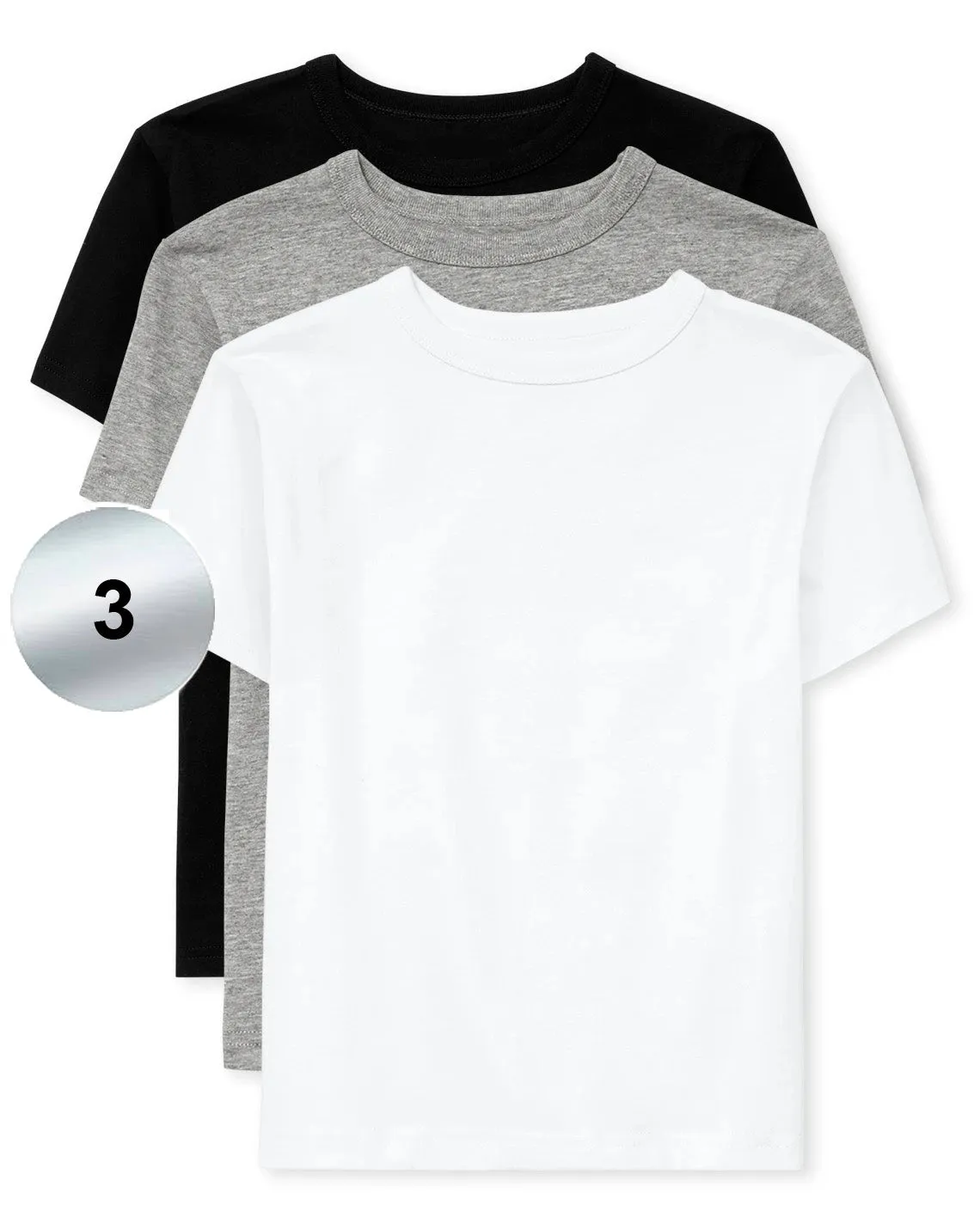 Boy's Undershirts 3-Pack | Size 10-12-14