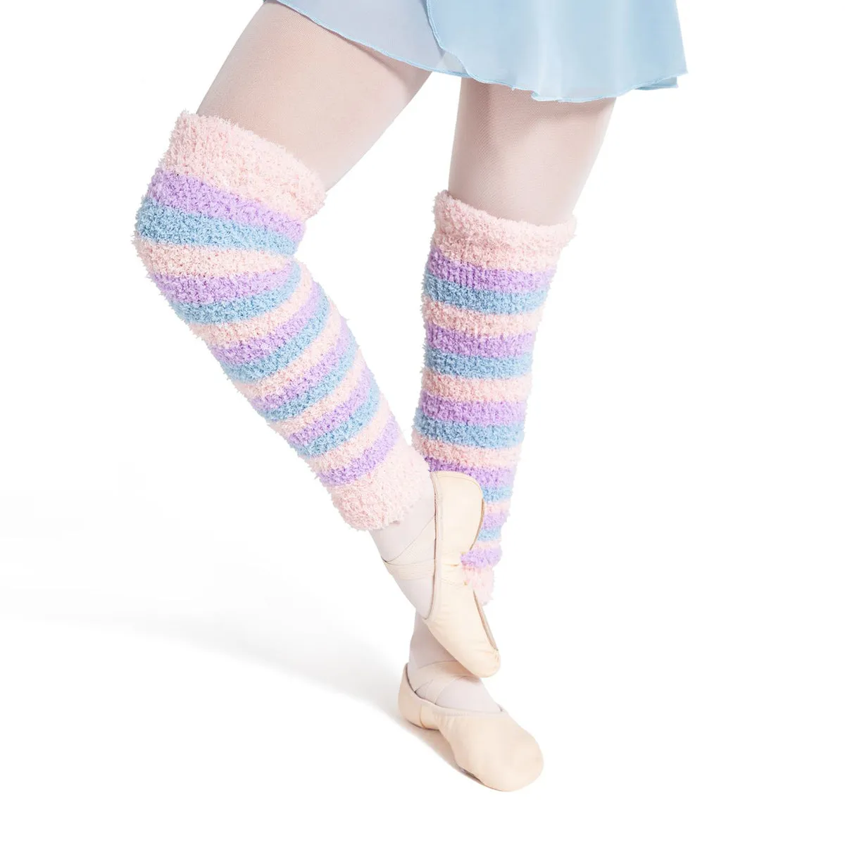 Capezio 24" Striped Pamper Legwarmers