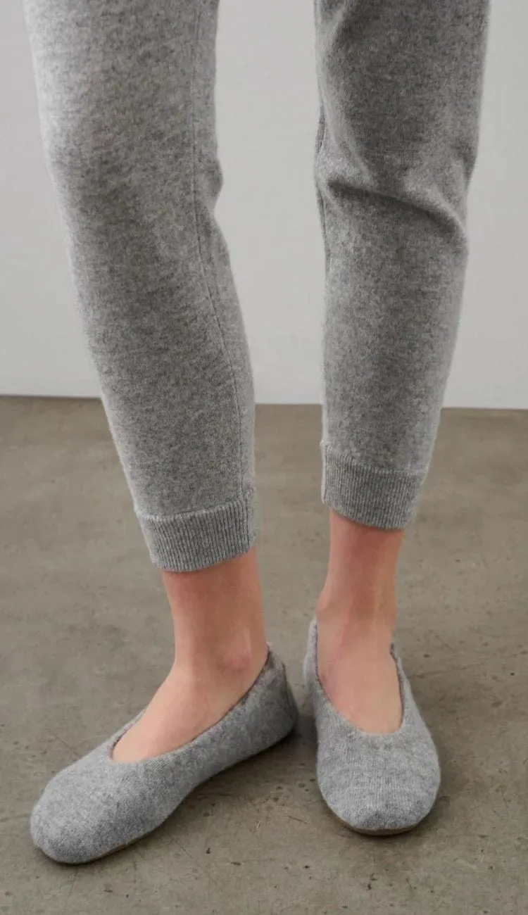 Cashmere Ballet Slippers