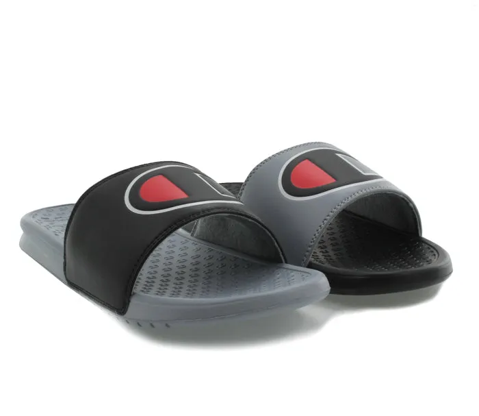 Champion Superslide Black & Grey Slides