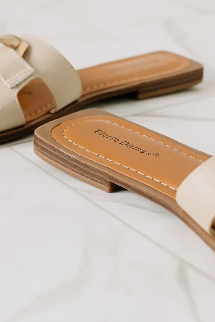 Chance Slide Sandals | Nude