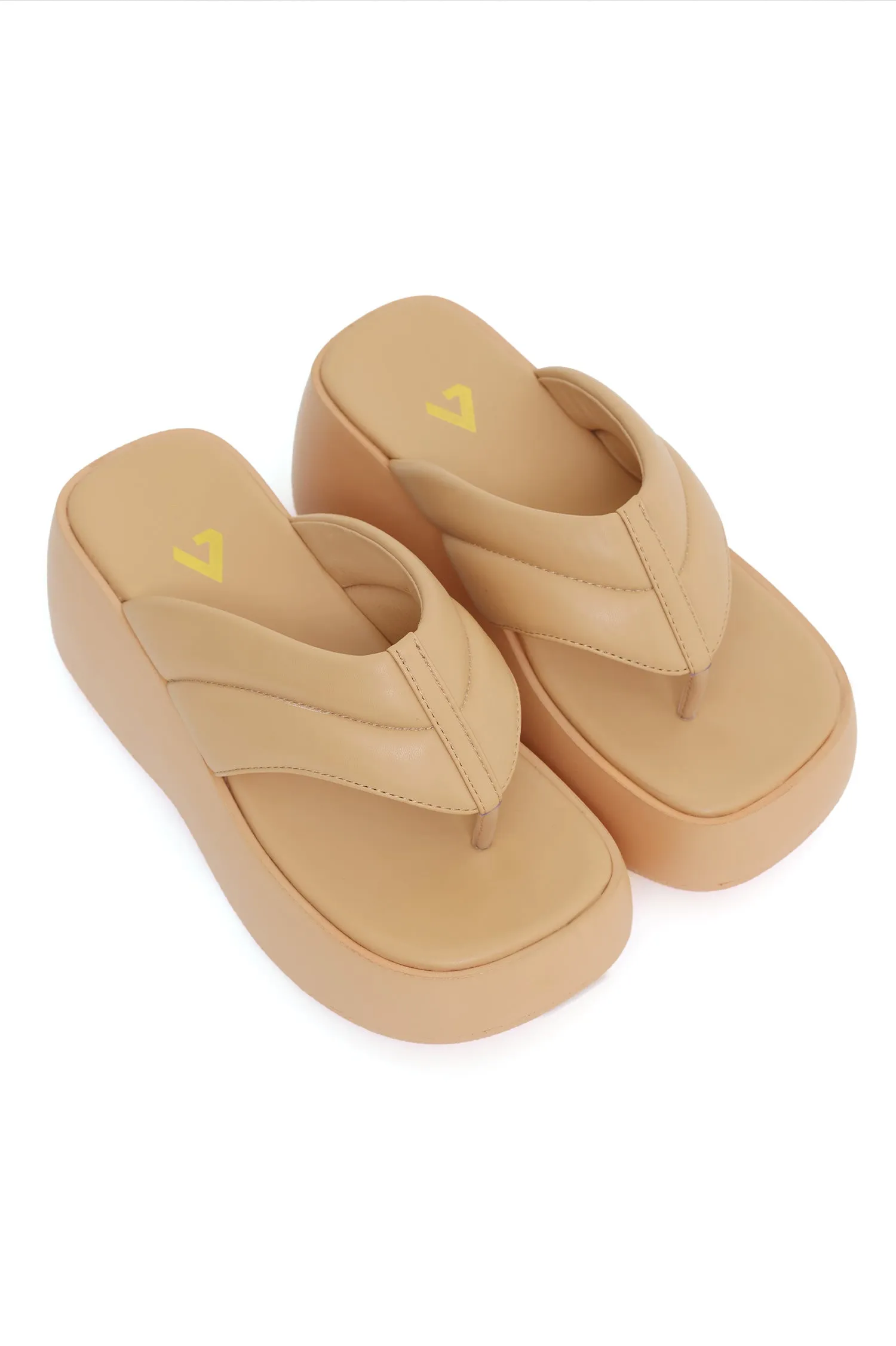 CHIC COMFORT PLATFORM-CAMEL