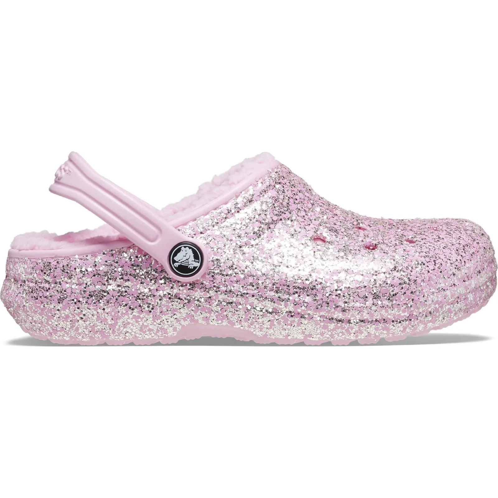 Crocs Classic Glitter Lined Clogs