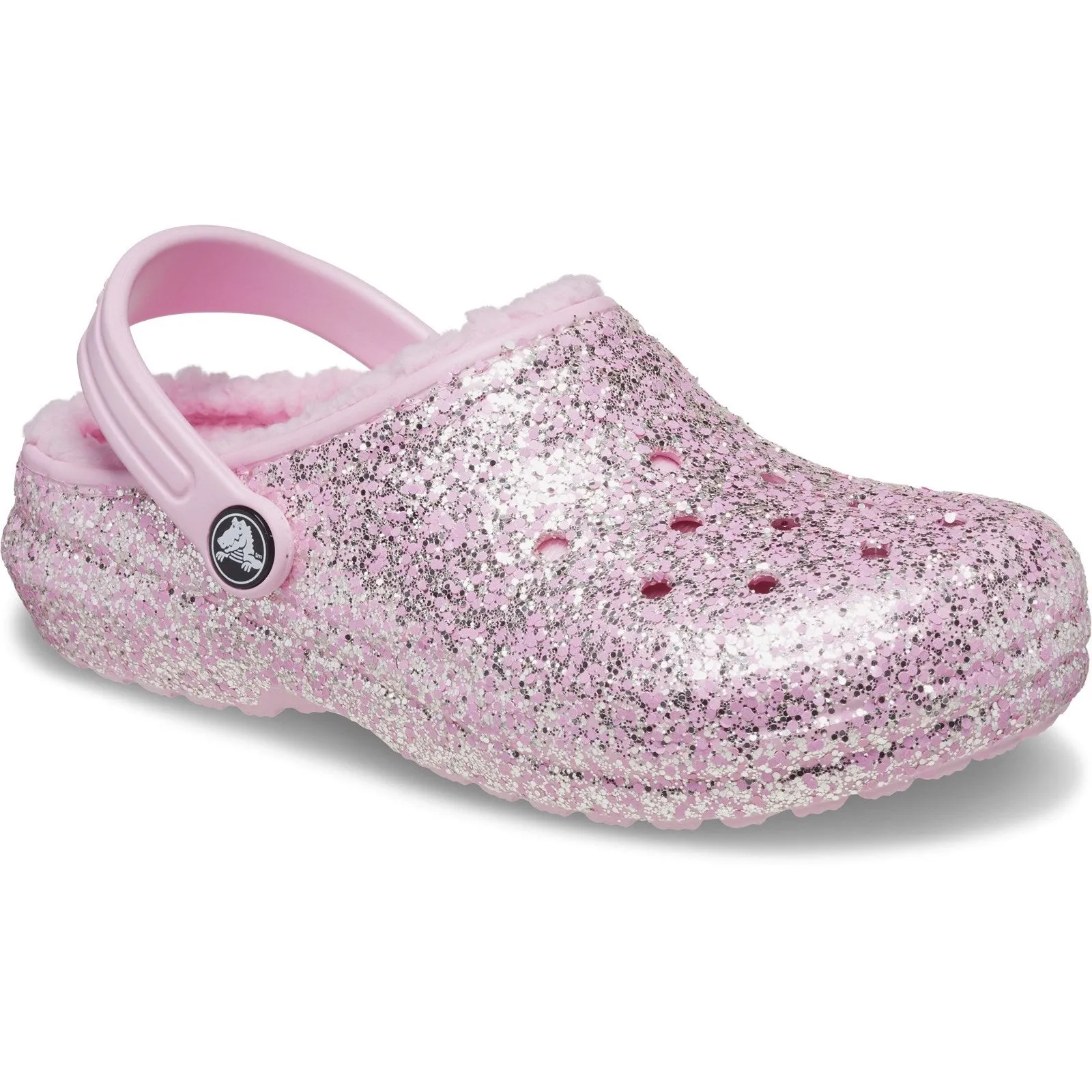 Crocs Classic Glitter Lined Clogs