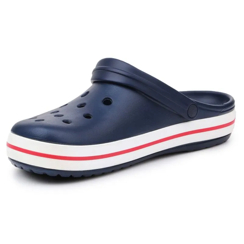 Crocs Mens Crocband Slides - Navy Blue