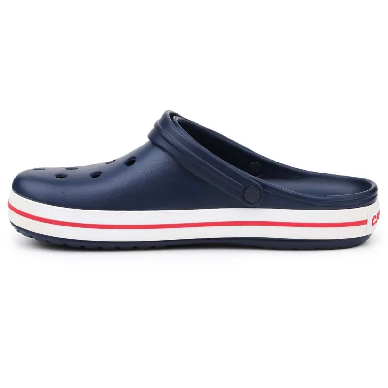 Crocs Mens Crocband Slides - Navy Blue