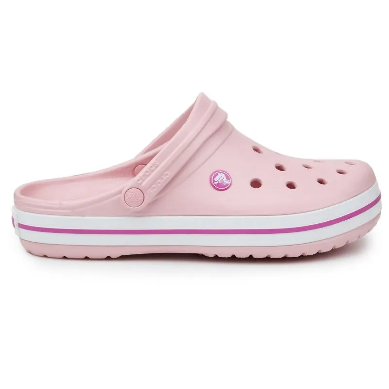 Crocs Womens Crocband Slippers - Pink