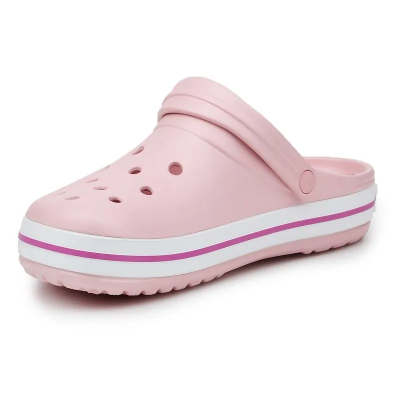 Crocs Womens Crocband Slippers - Pink