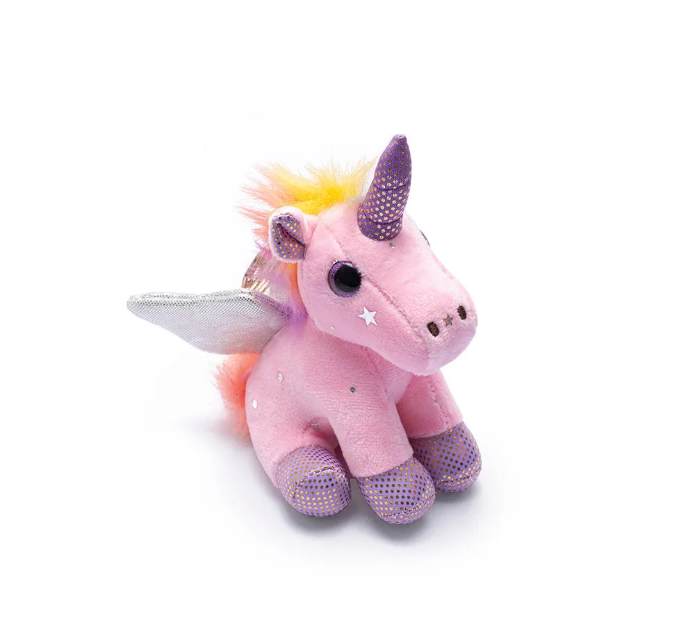 Cute Plush Unicorn Keyring