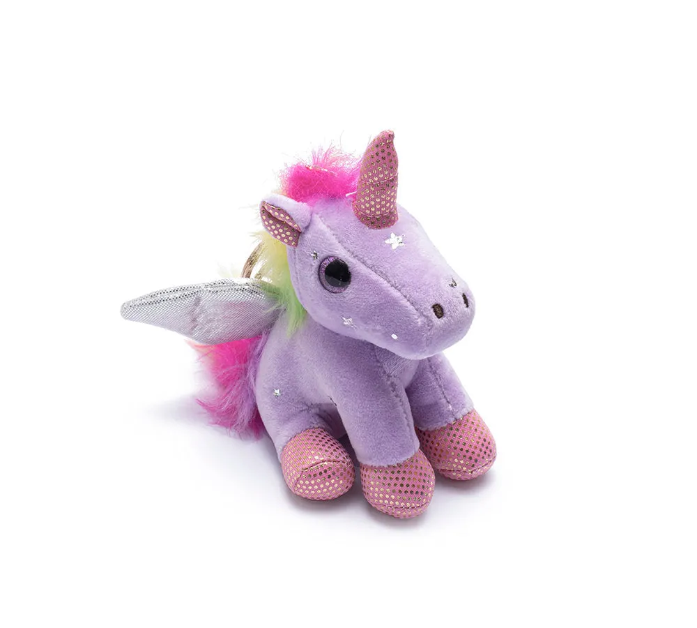 Cute Plush Unicorn Keyring