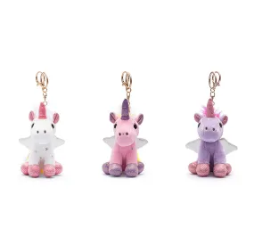 Cute Plush Unicorn Keyring