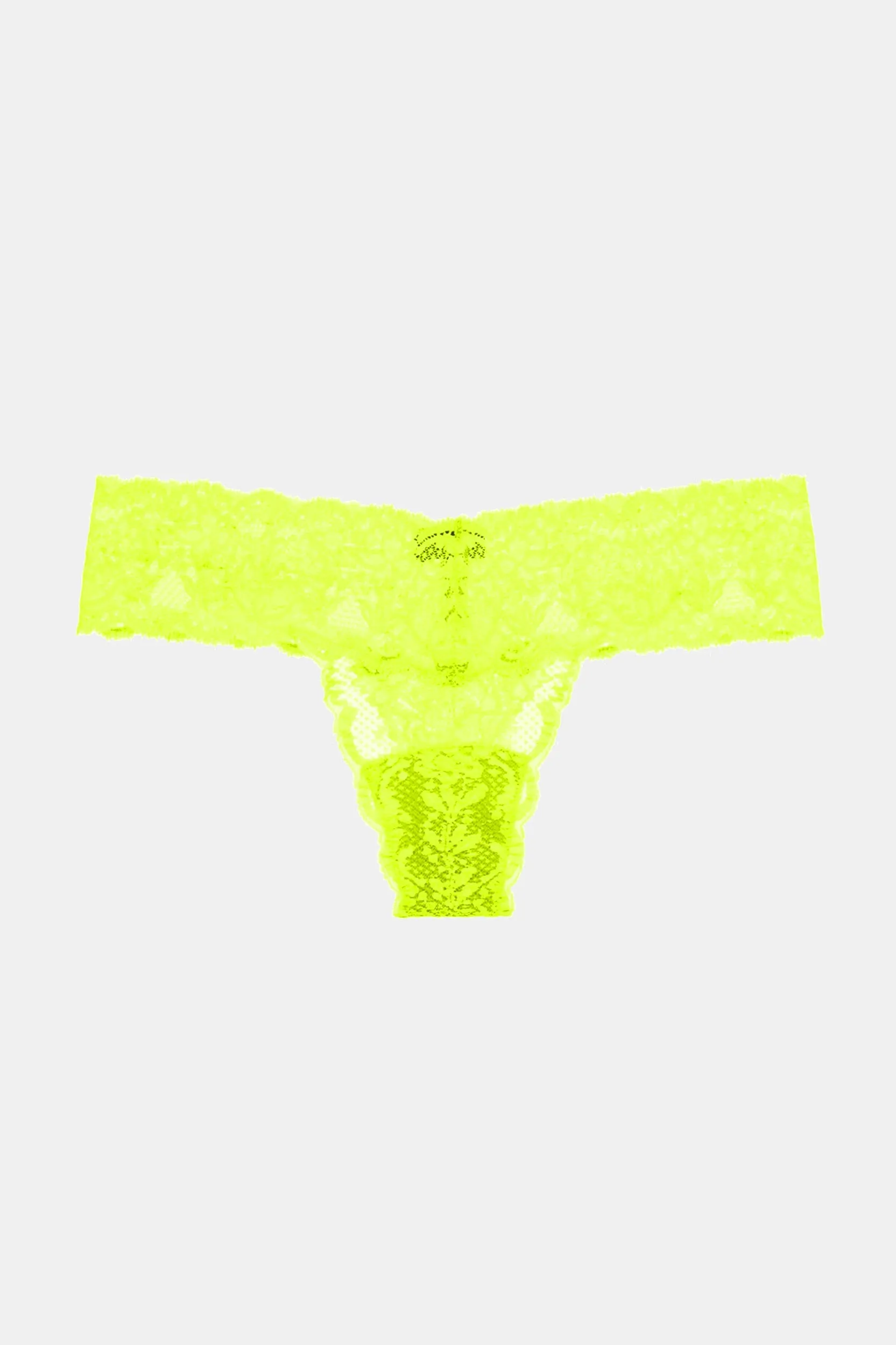 Cutie Thong in Neon Yellow