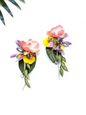 dainty garden party earrings - picnic II