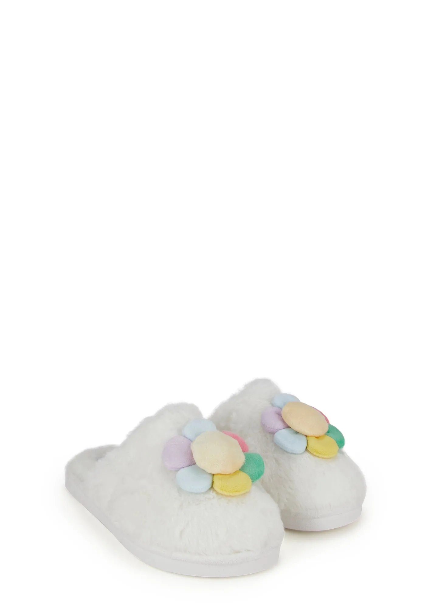 Daisy Faux Fur Slippers