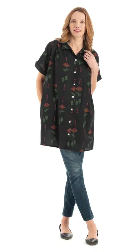 Elena Tunic - black - cotton