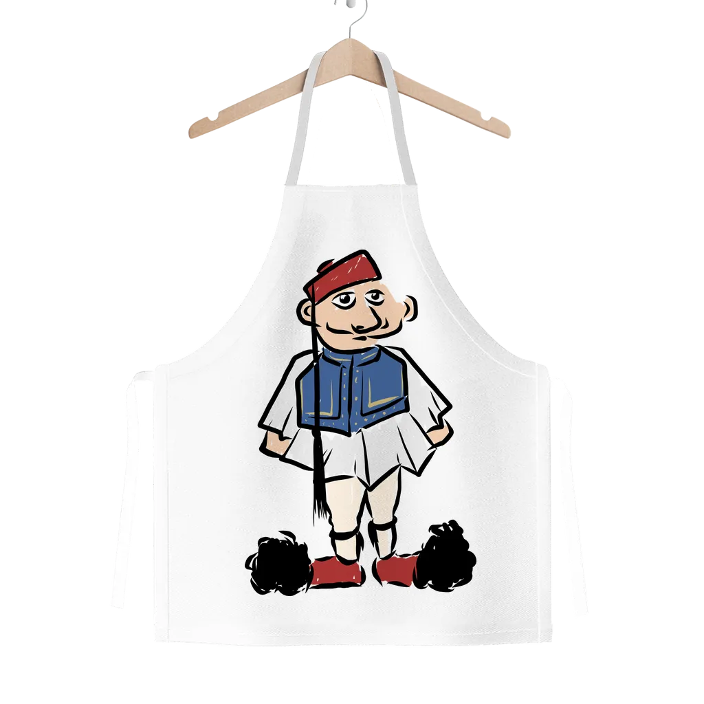 Evzone In the Kitchen Classic Sublimation Adult Apron