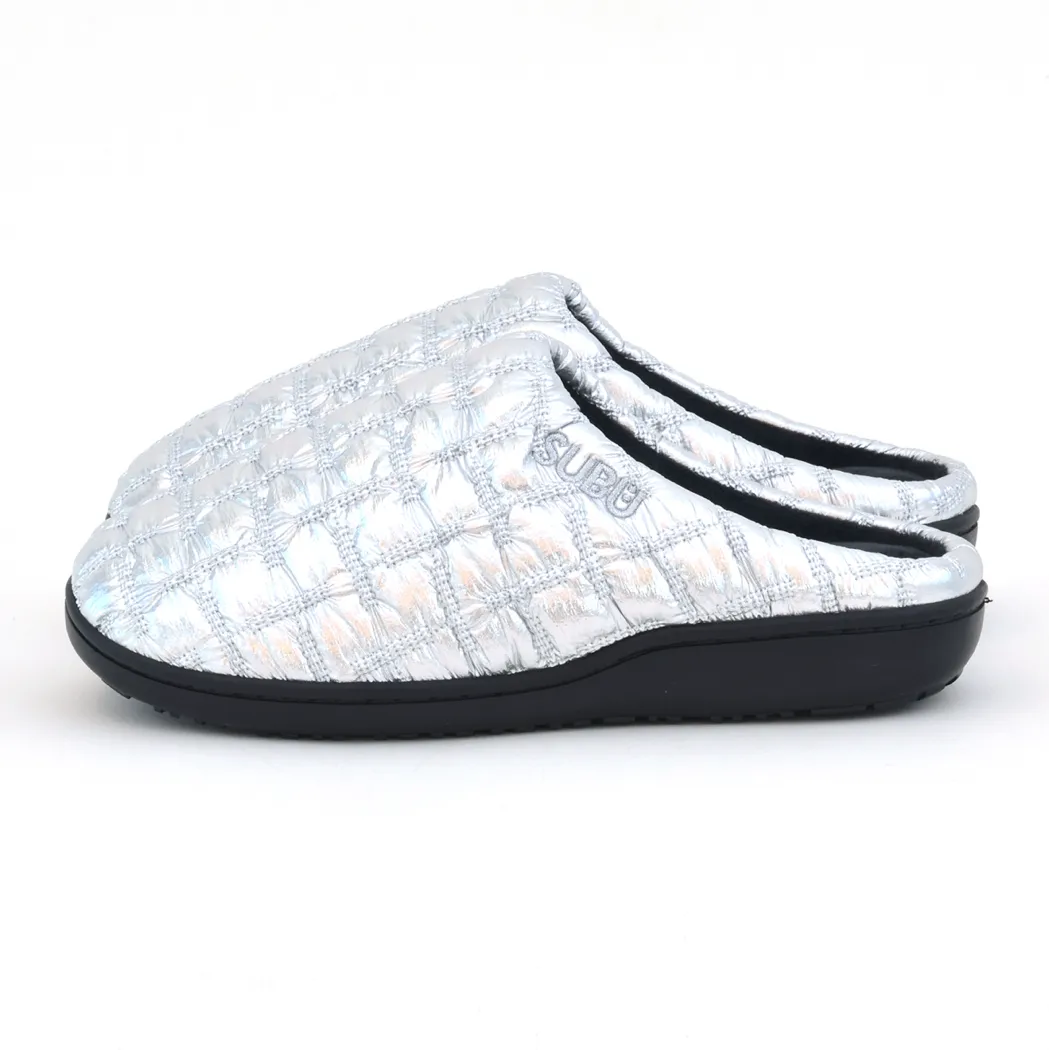 Fall & Winter Concept Slippers - Bumpy Silver