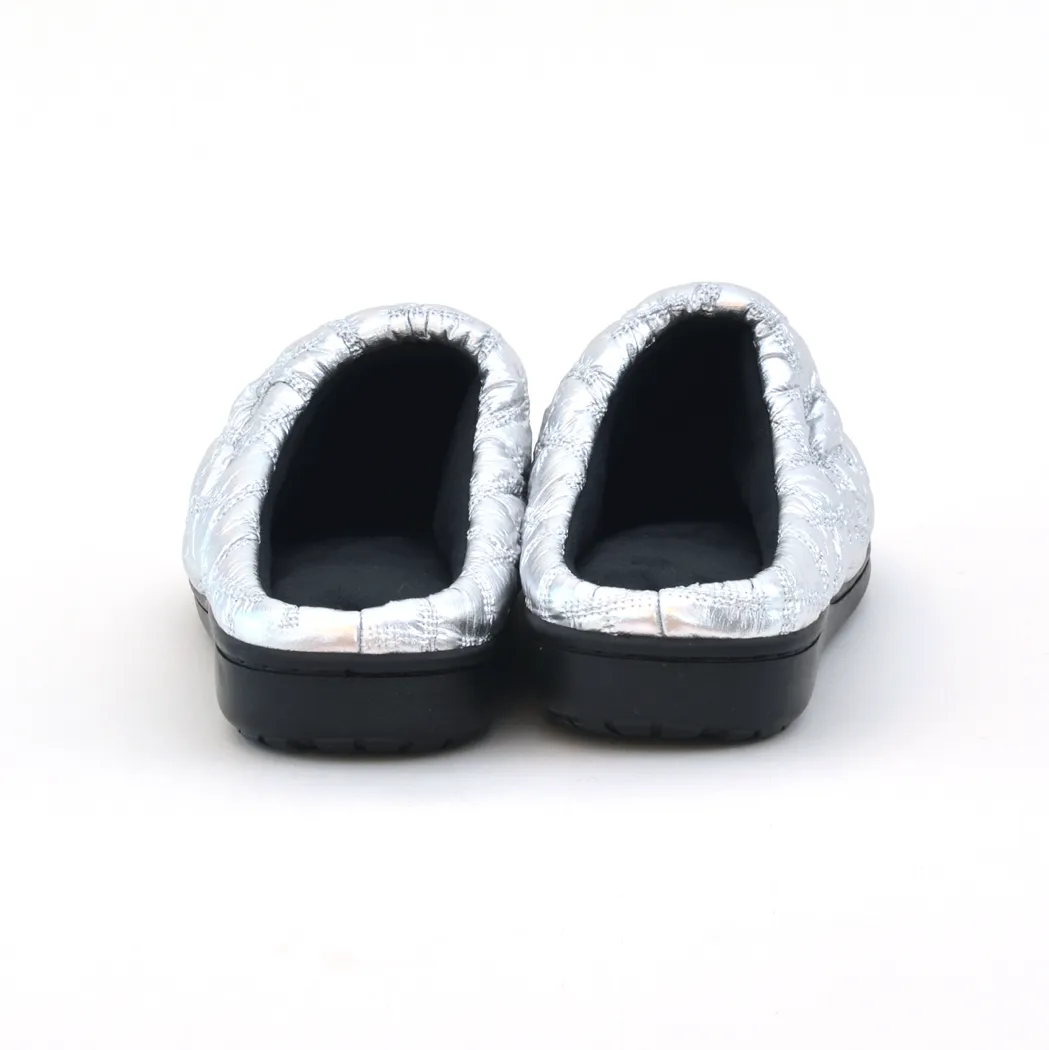 Fall & Winter Concept Slippers - Bumpy Silver