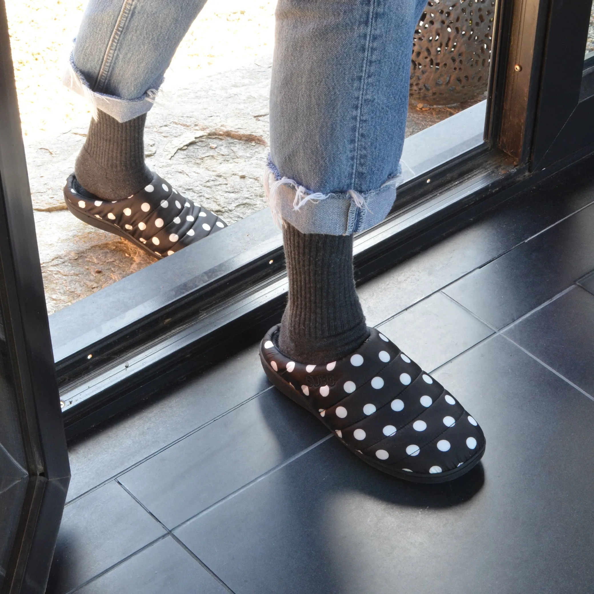 Fall & Winter Slippers - Polka Dot