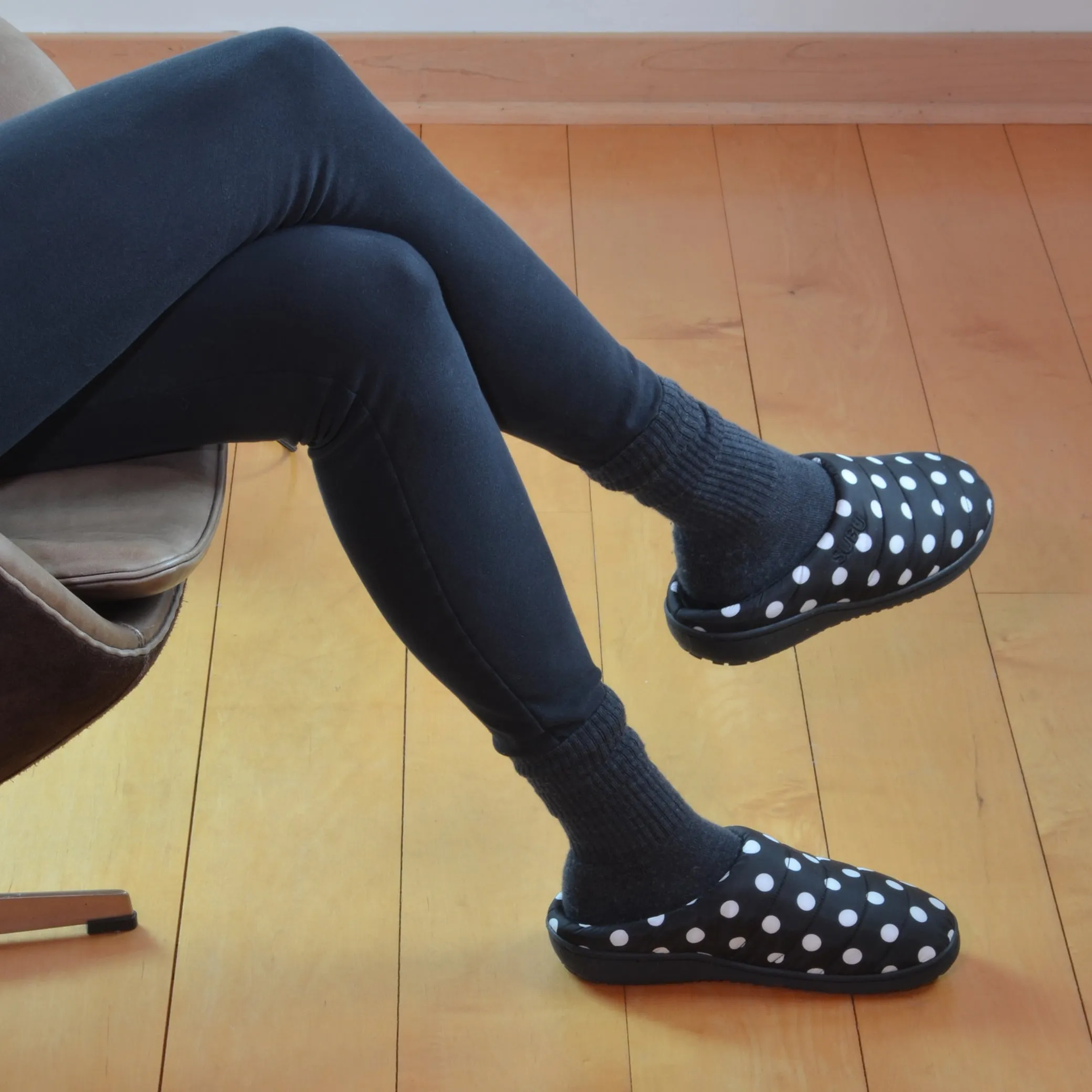 Fall & Winter Slippers - Polka Dot