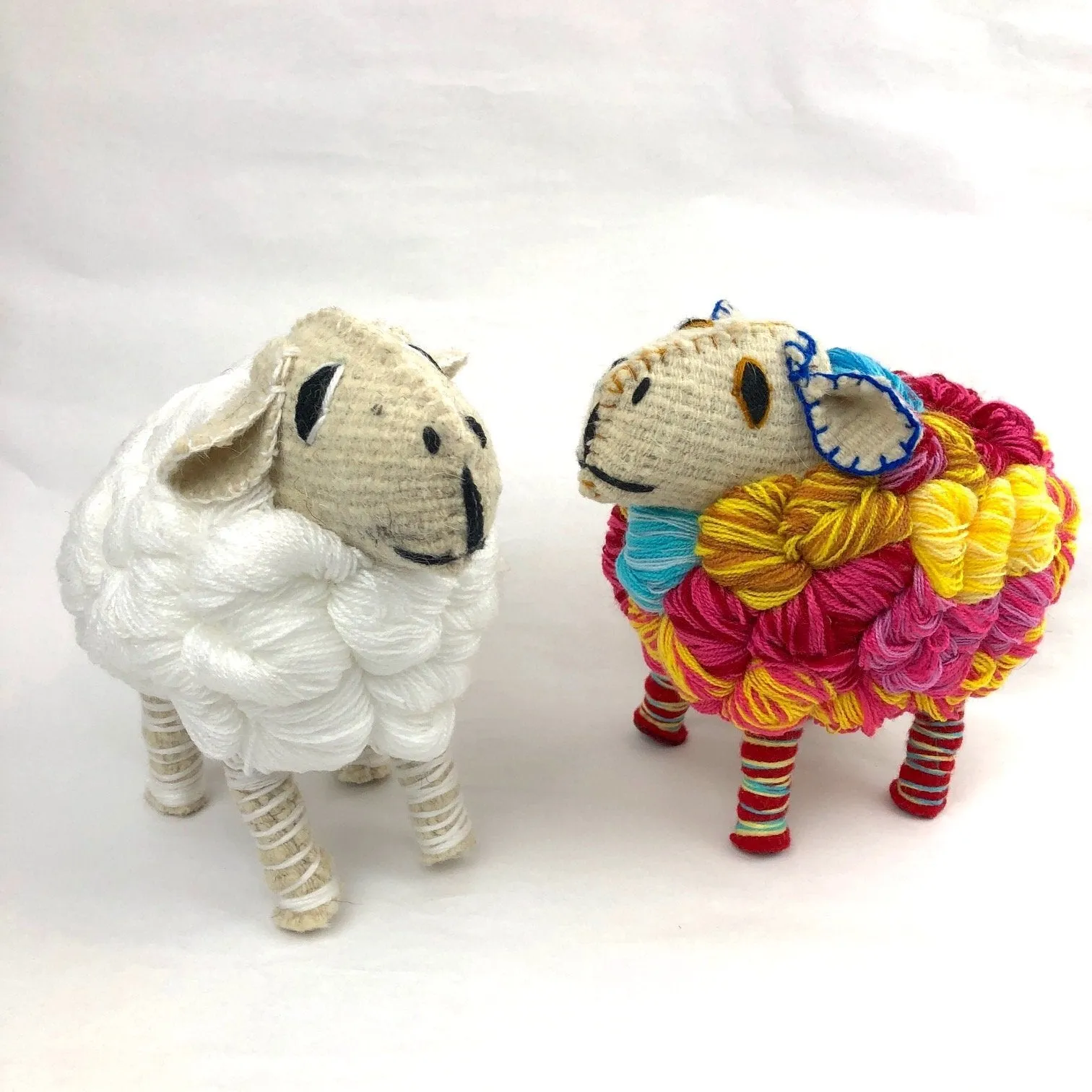 Folk Art Sheep