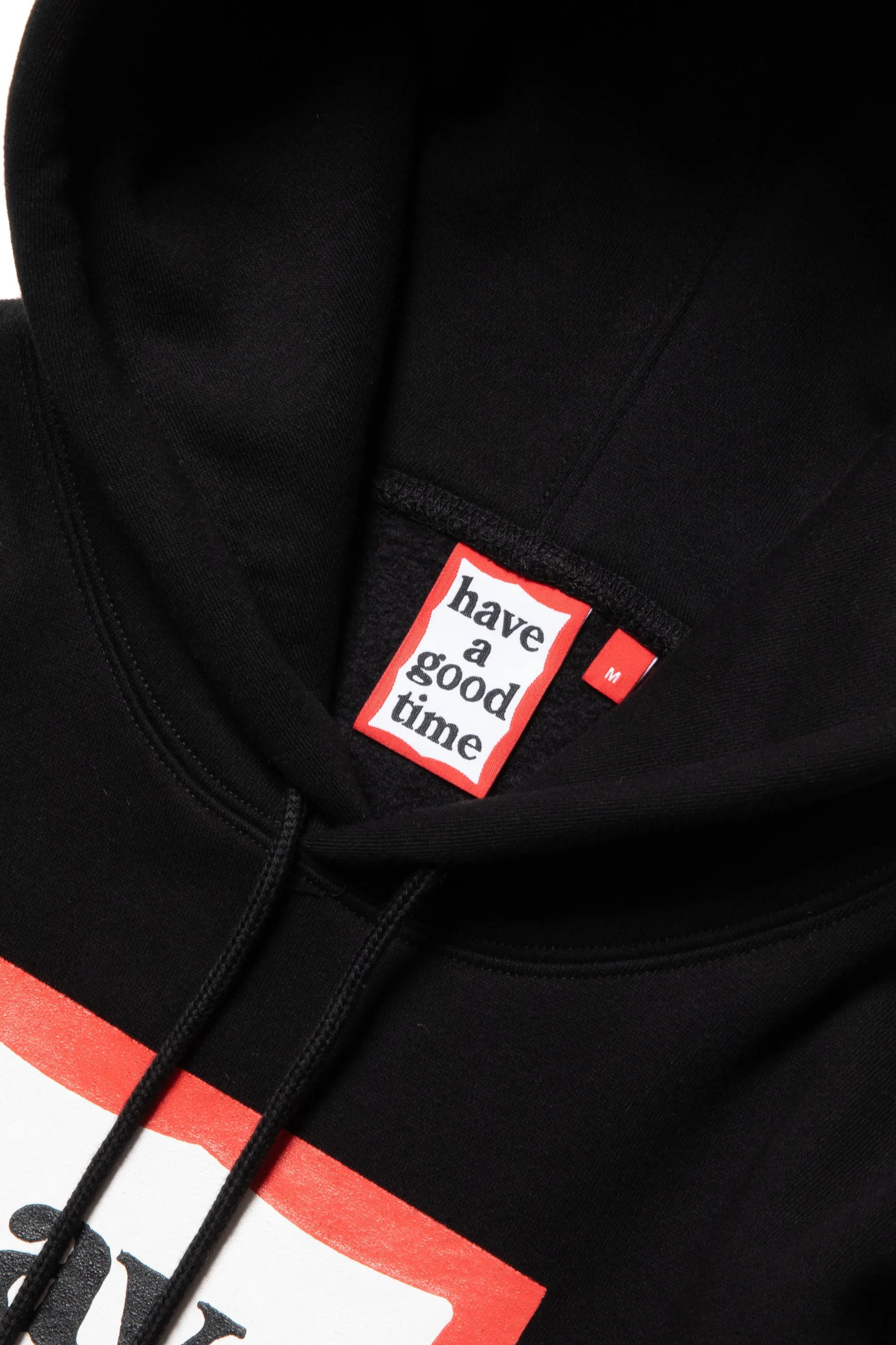 FRAME PULLOVER HOODIE FL BLACK