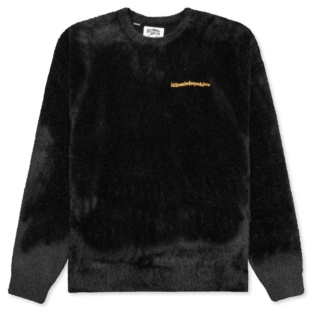 Fuzz L/S Knit - Black