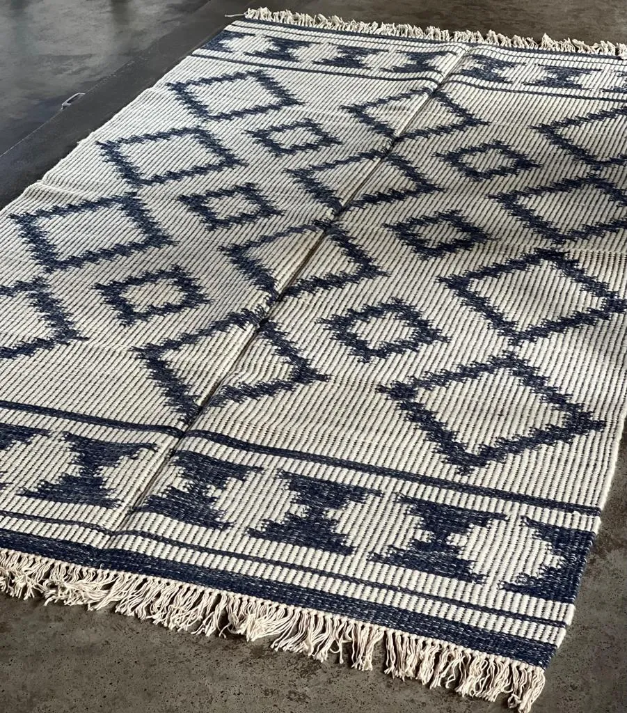 Hand Knotted Wool & Cotton RUG 31