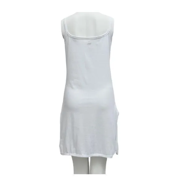 Hip Long Stretchable Cotton Camisole, Slip