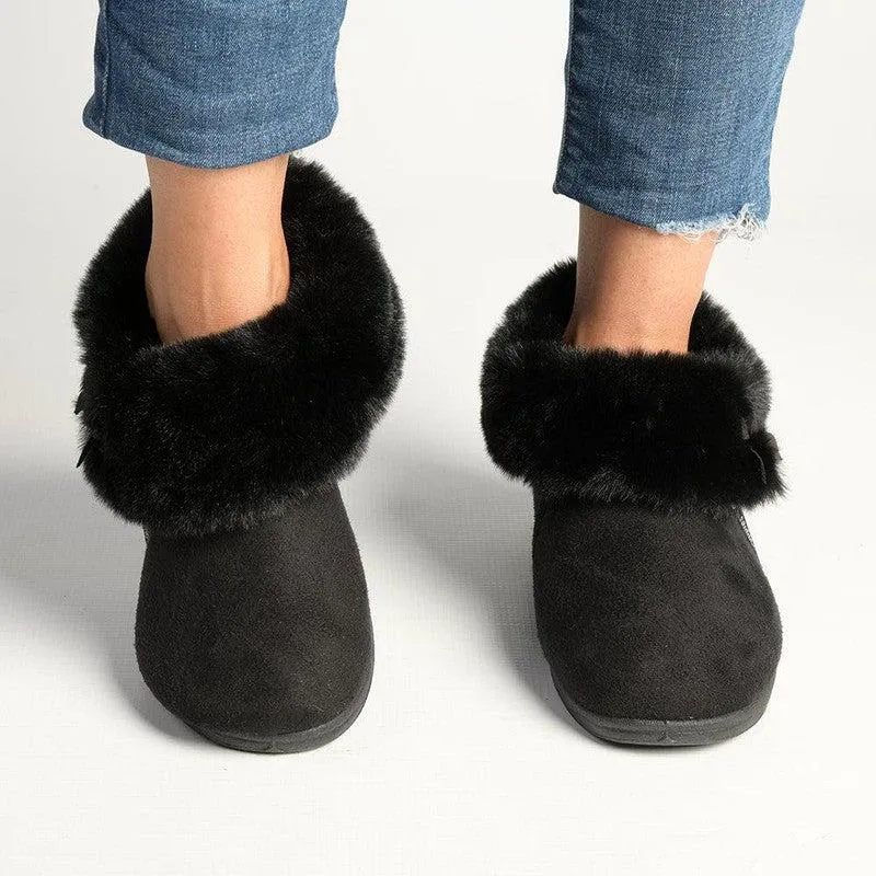 Hush Puppies Sharon Slippers - Black