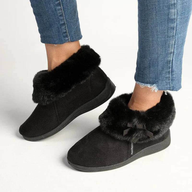 Hush Puppies Sharon Slippers - Black