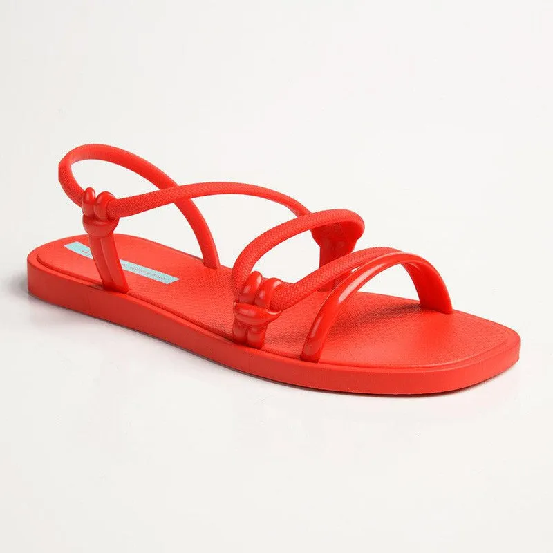 Ipanema Aspen Ladies Backstrap Sandals - Red