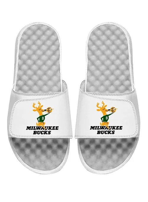 iSlide Hardwood Classics '68 Mantra Milwaukee Bucks Sandals