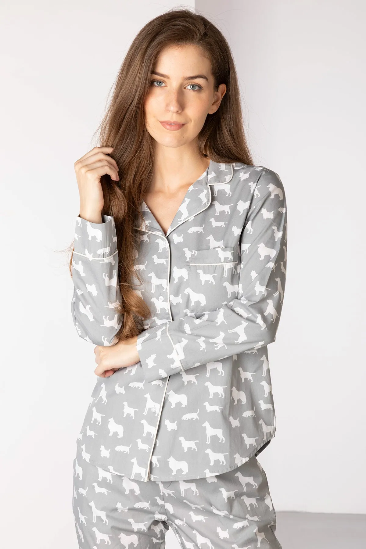 Ladies 100% Cotton Pyjama Sets