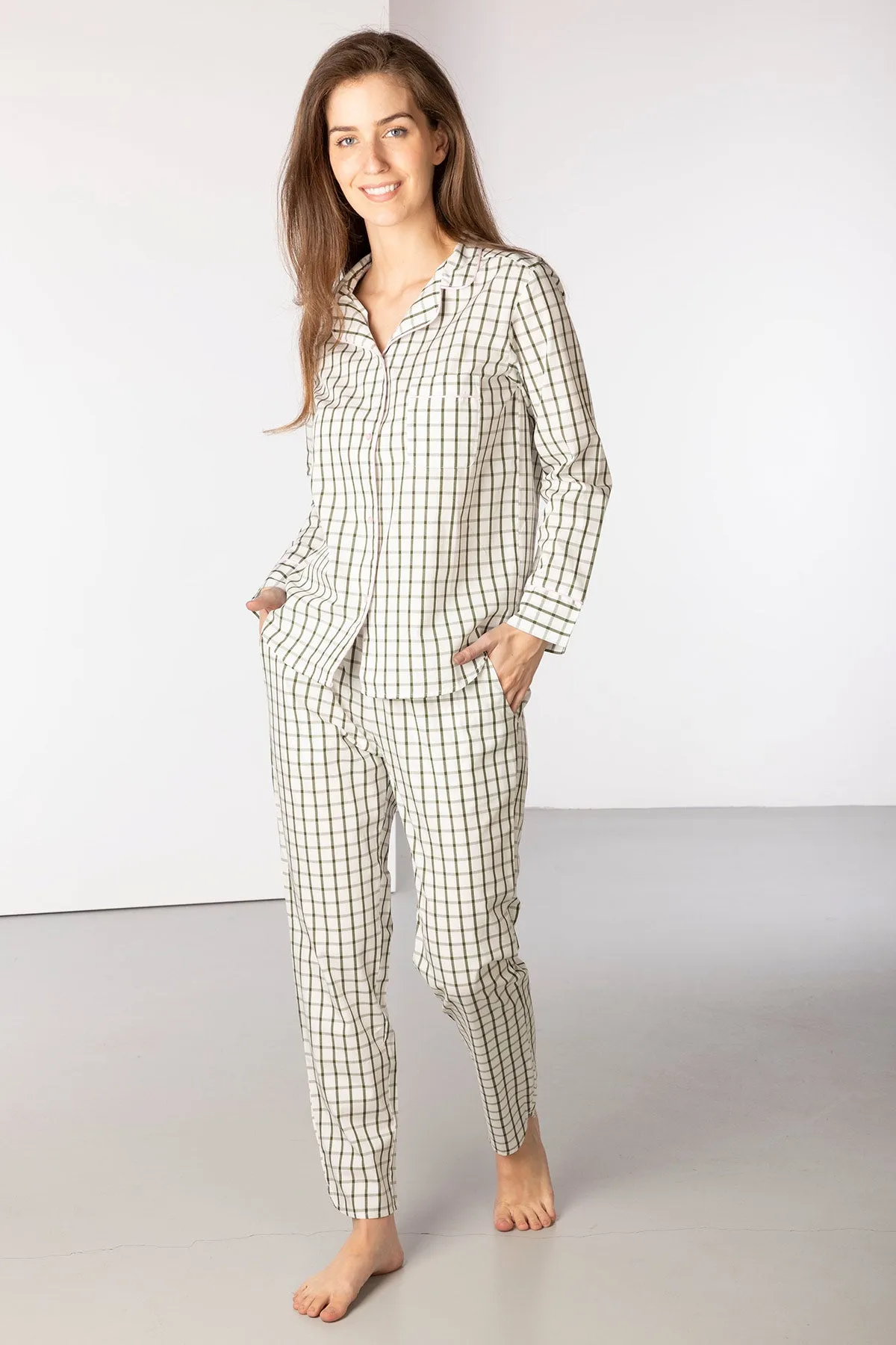 Ladies 100% Cotton Pyjama Sets