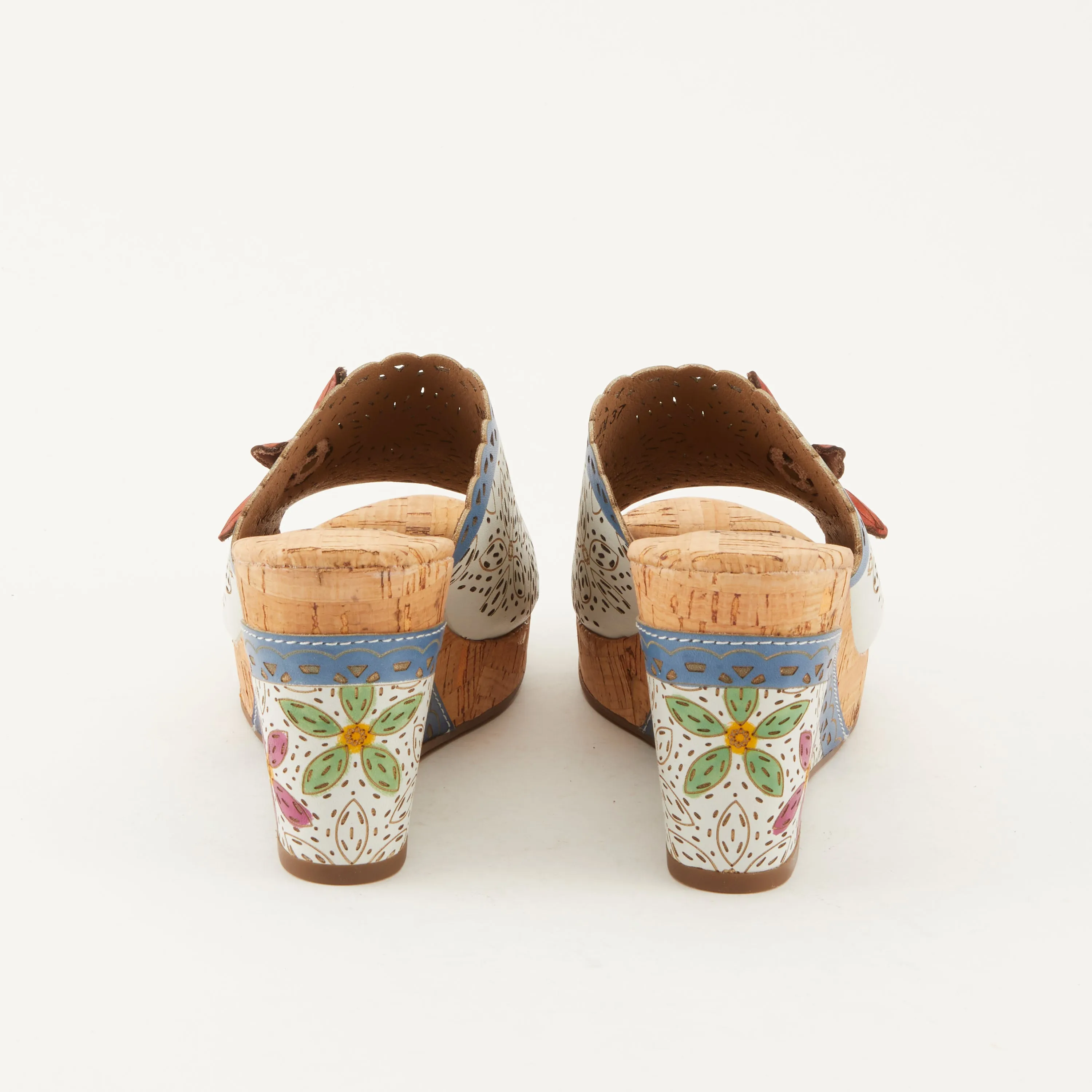 L'ARTISTE ANNAMARIA SLIDE SANDALS