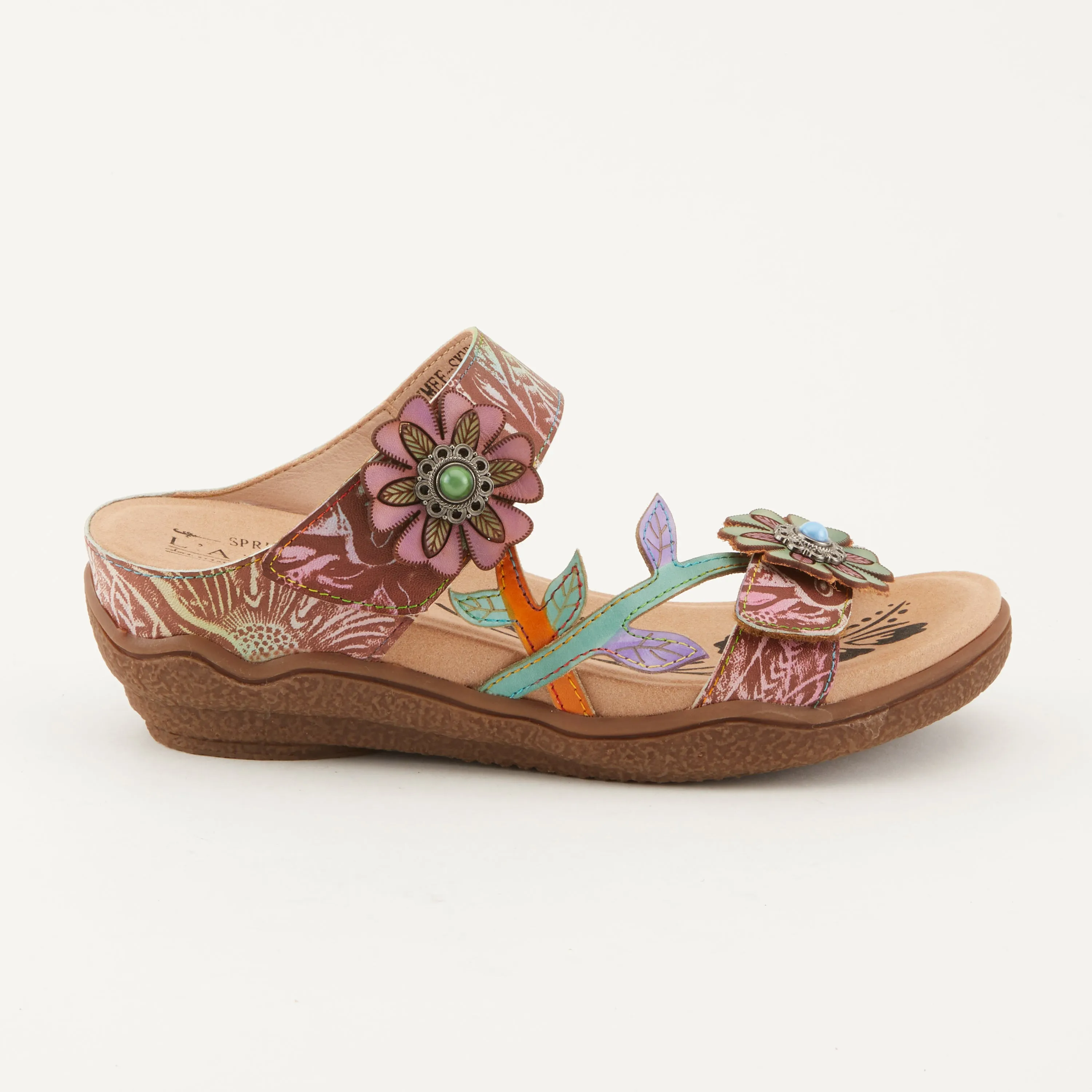 L'ARTISTE AYMEE SLIDE SANDALS